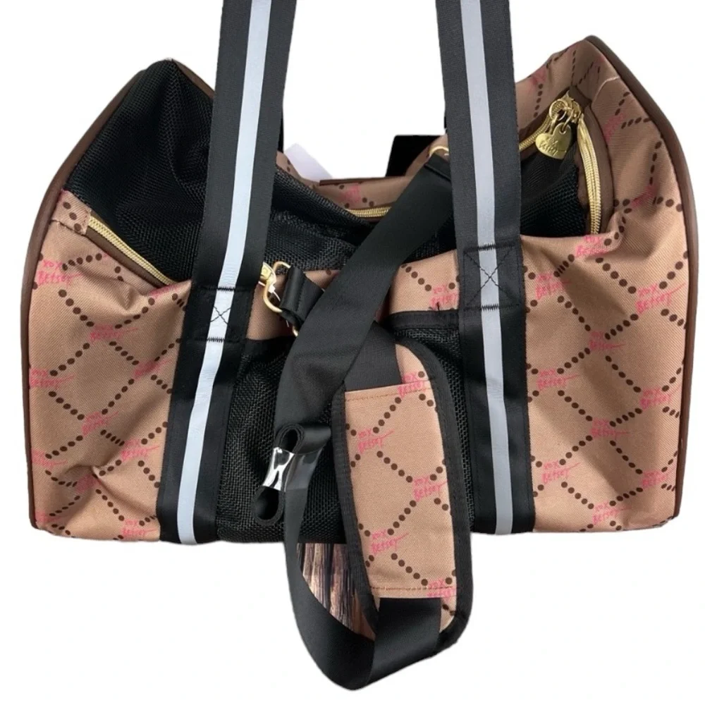 Betsey Johnson dog carrier NWT